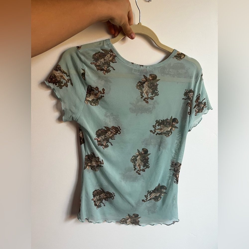 Sheer camisole shirt
